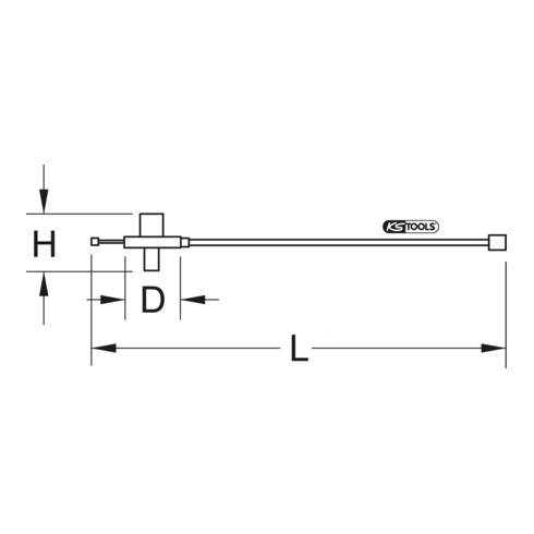 KS Tools rotatiehoekmeetschijf, magneet