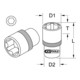 KS Tools 1/2" inbus, 14mm