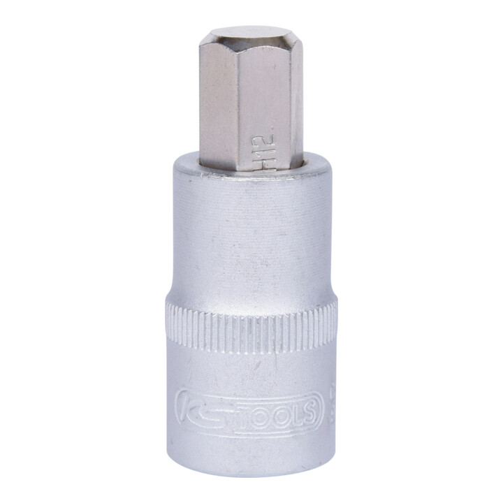 KS Tools 1/2" inbusschroefbit, kort, 12mm