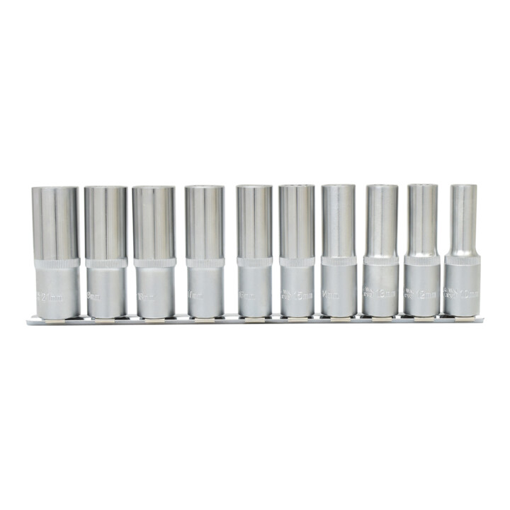 KS Tools 1/2" inbussleutelset, lang, 10 stuks