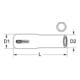 KS Tools 1/2" Isolierte Stecknuss, lang, 23mm
