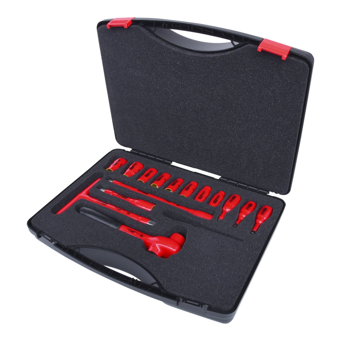 KS Tools 1/2" Isolierter Steckschlüssel-Satz, 15-teilig