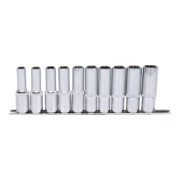 KS Tools 1/2" Jeu de douilles 12 pans CHROMEplus, longues, 10 pcs., 10-19 mm-3