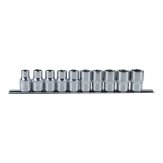 KS Tools 1/2" Jeu de douilles 6 pans CHROMEplus, 10 pcs.