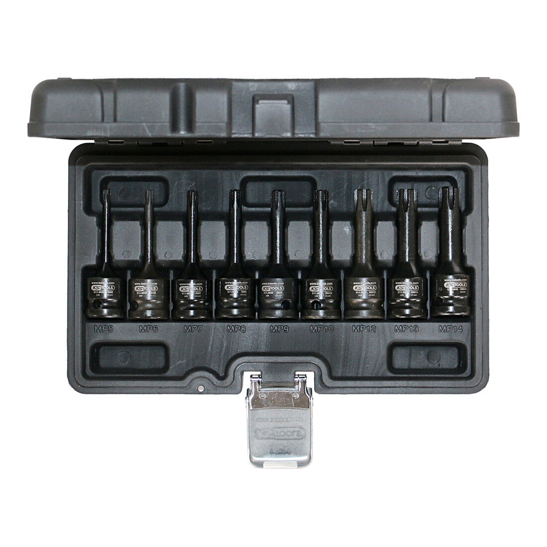 KS Tools 1/2" Jeu de douilles à chocs RIBE, 9 pcs.