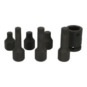 KS Tools 1/2" Jeu de douilles à chocs spéciales XZN, 7 pcs. M14-M18-5