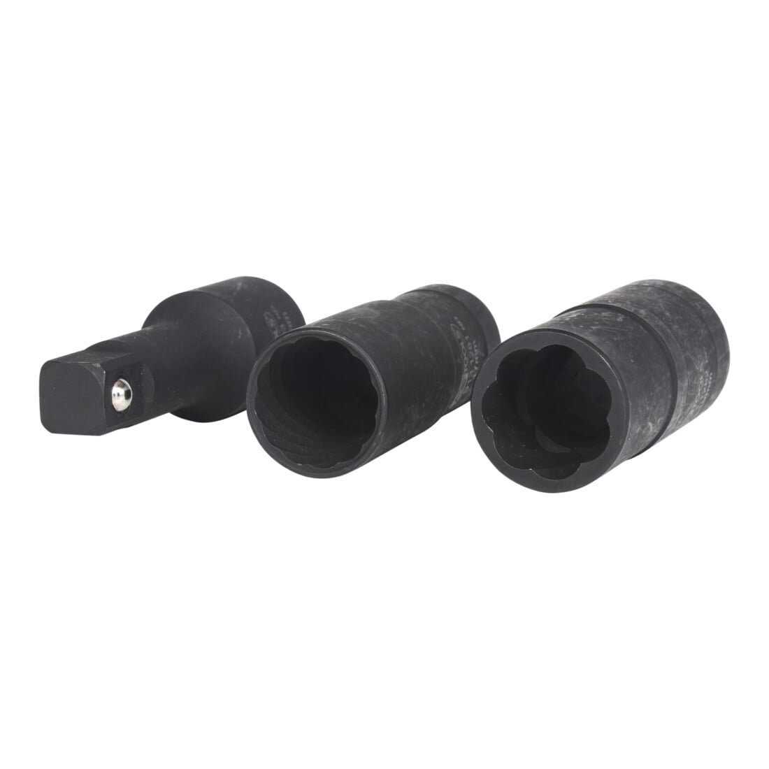 KS Tools 1/2" Jeu de douilles double à chocs, 3pcs.,17-19mm