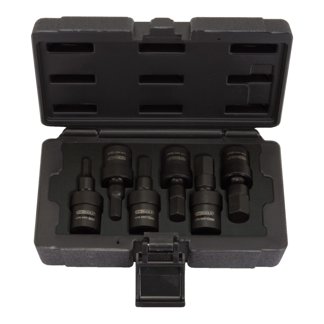 KS Tools 1/2" kogelgewricht dopsleutelset, 6 stuks