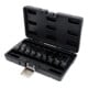 KS Tools 1/2" krachtbit dopset voor RIBE schroeven, 9 stuks