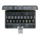 KS Tools 1/2" krachtbit dopset voor RIBE schroeven, 9 stuks