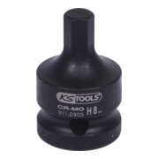 KS Tools 1/2" krachtdop bit zeskant, kort-4