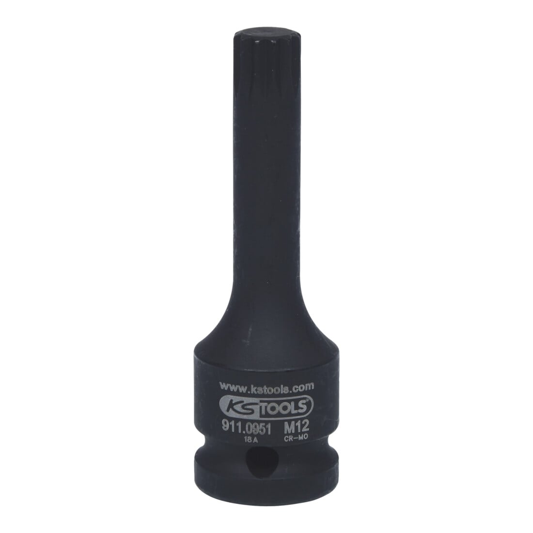 KS Tools 1/2" krachtdop bit meertands (XZN), 75mm