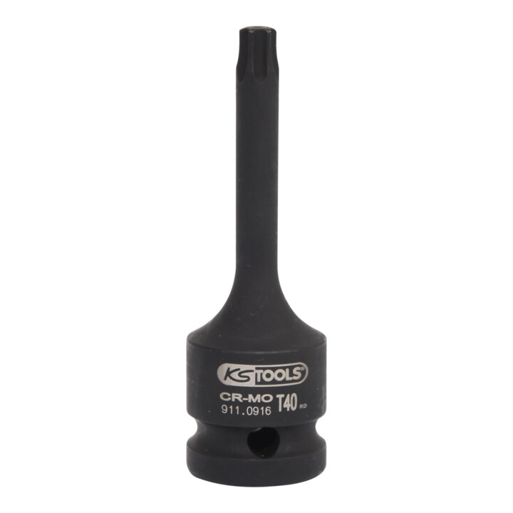 KS Tools 1/2" krachtdop bit TX, lang, T40