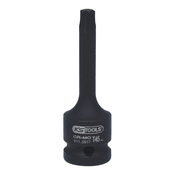 KS Tools 1/2" krachtdop bit TX, lang, T45