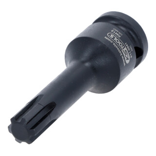 KS Tools 1/2" Kraft-Bit-Stecknuss für RIBE-Schrauben, M12