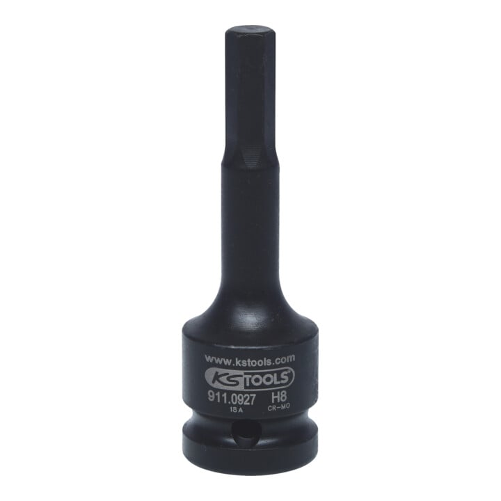 KS Tools 1/2" Kraft-Bit-Stecknuss Innensechskant, 8mm