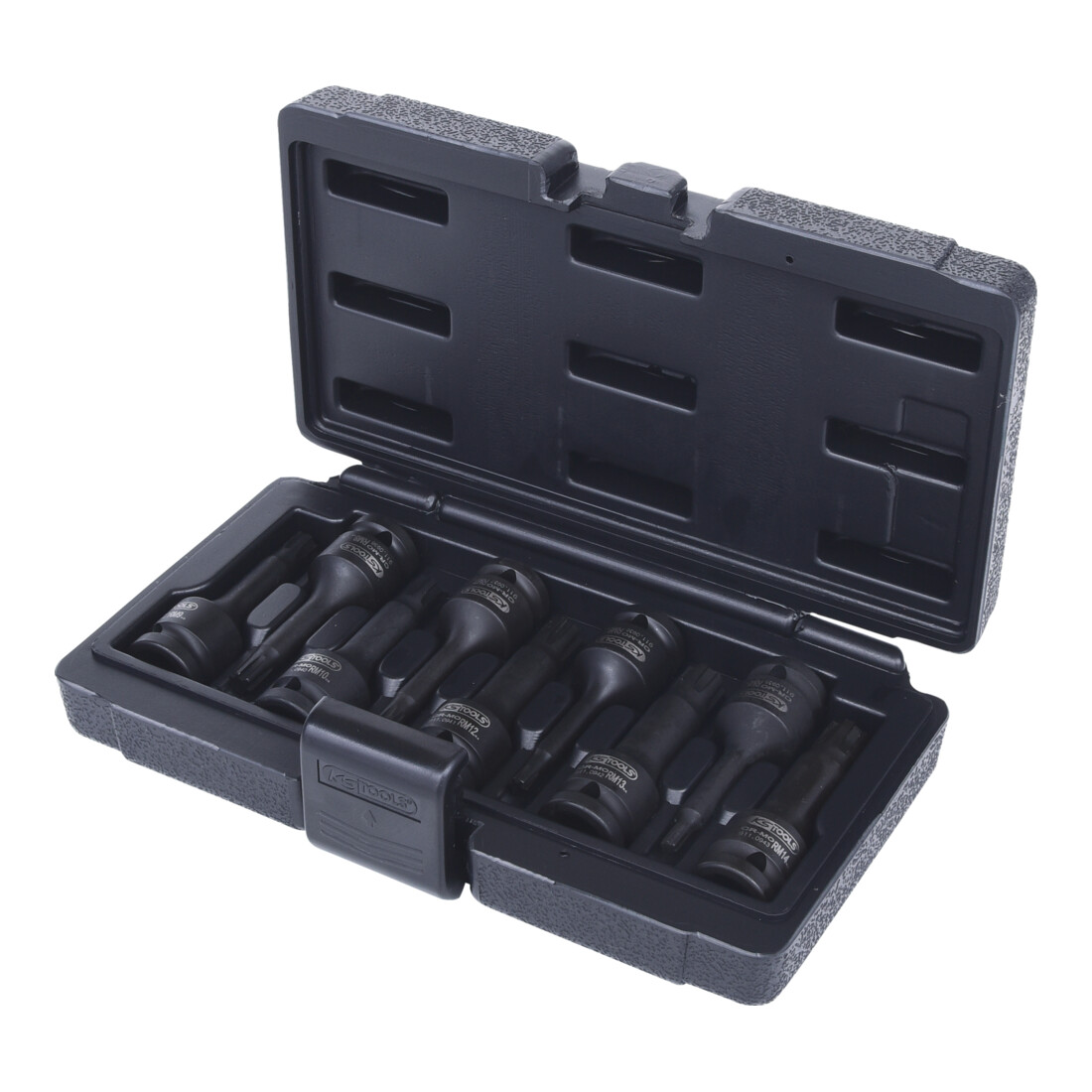 KS Tools 1/2" Kraft-Bit-Stecknuss-Satz für RIBE-Schrauben, 9-teilig