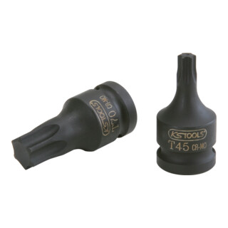 KS Tools 1/2" Kraft-Bit-Stecknuss TX, kurz, T70
