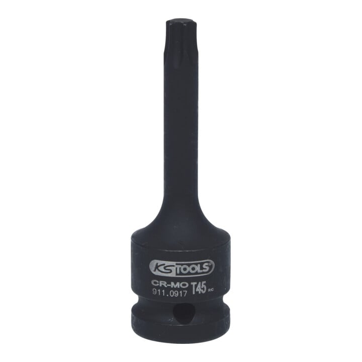 KS Tools 1/2" Kraft-Bit-Stecknuss TX, lang, T45