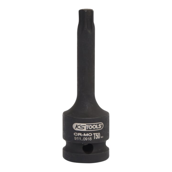 KS Tools 1/2" Kraft-Bit-Stecknuss TX, lang, T50