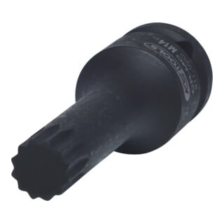 KS Tools 1/2" Kraft-Bit-Stecknuss Vielzahn, lang, M14