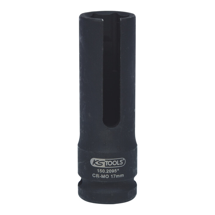KS Tools 1/2" Lambda-Sonden Stecknuss 17,0 mm, lang