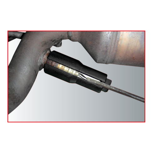 KS Tools 1/2" Lambda-Sonden Stecknuss 17,0 mm, lang