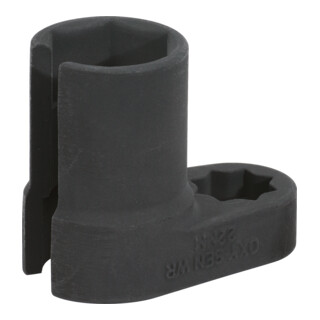 KS Tools 1/2" Lambdasonden Stecknuss, geschlitzt, 6-kant, 22 mm