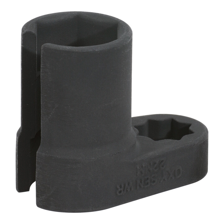 KS Tools 1/2" Lambdasonden Stecknuss, geschlitzt, 6-kant, 22 mm