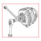 KS Tools 1/2" Lichtmaschinen-Kombischlüssel Innensechskant-2