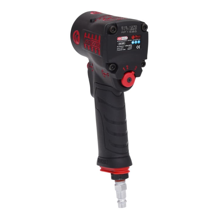 KS Tools 1/2" miniMONSTER pneumatische slagmoersleutel met groot vermogen 1.390 Nm