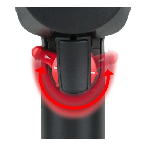 KS Tools 1/2" miniMONSTER Xtremelight Hochleistungs-Druckluft-Schlagschrauber 1.390 Nm