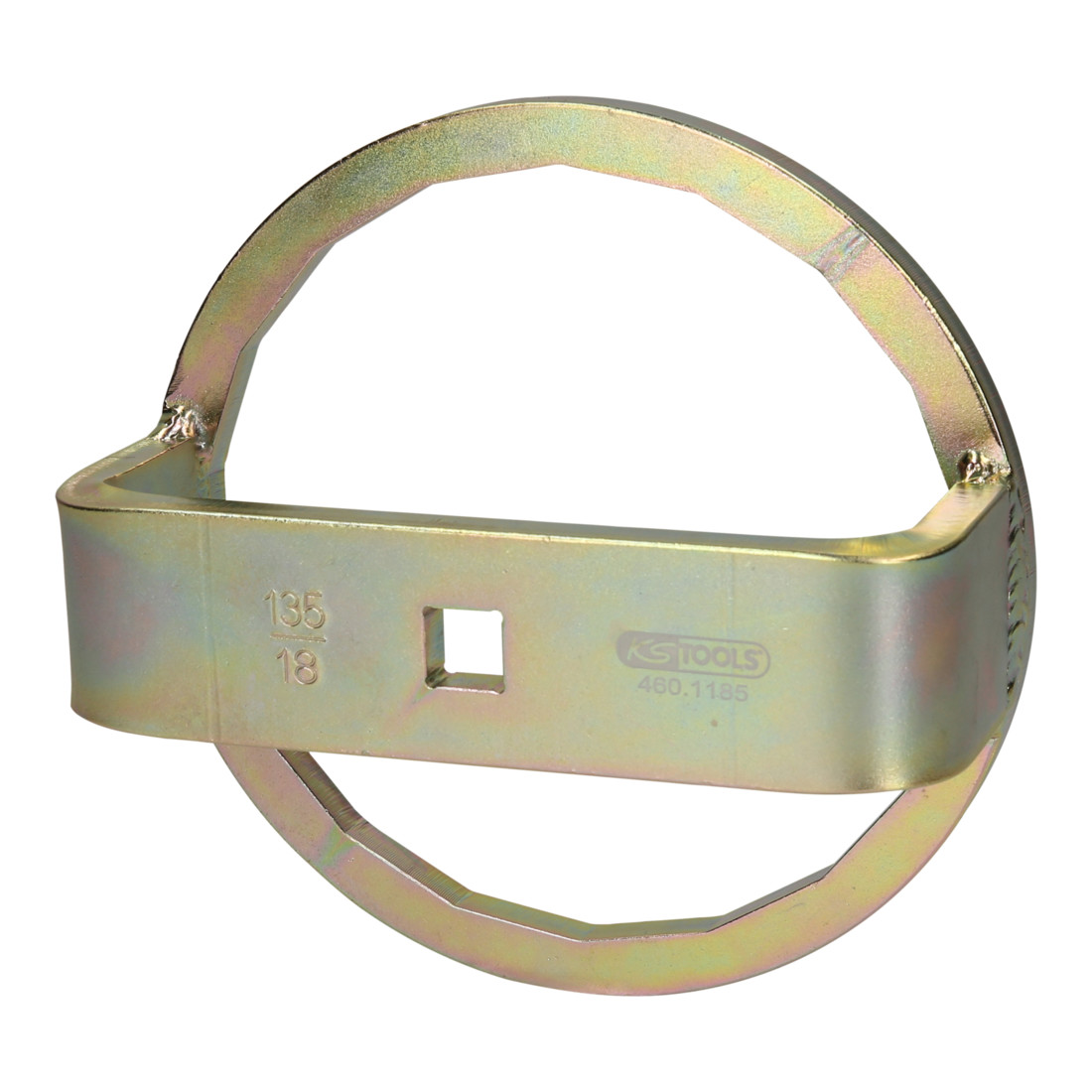 KS Tools 1/2" Ölfilterschlüssel Ø 135,0 mm / 18 Flächen