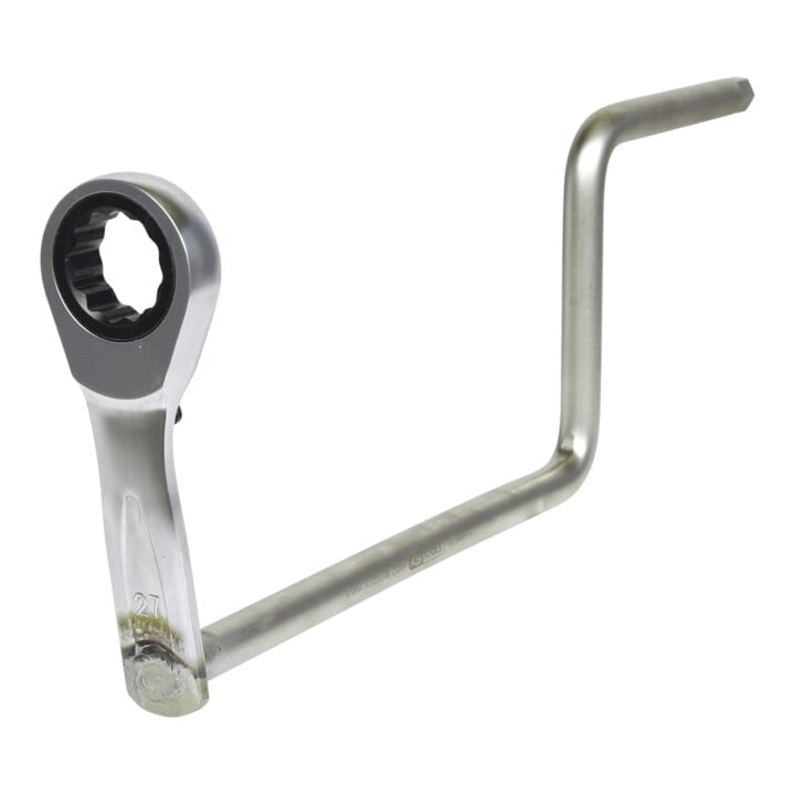 KS Tools 1/2" Ölfilterschlüssel für Doppelnockenwellen Dieselmotoren, 27 mm