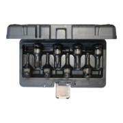 KS Tools 1/2" power bit dopsleutelset TX, 8-delig, T30-T80 korte uitvoering-3