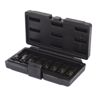 KS Tools 1/2" Power bit socket set TX, 8 pièces, T30-T80 version longue