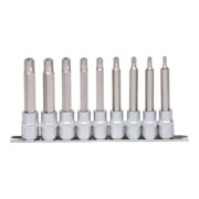 KS Tools 1/2" RIBE-Bit-Stecknuss-Satz, lang, 9-teilig-3