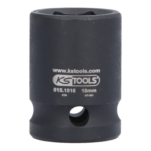 KS Tools 1/2" Sechskant-Kraft-Stecknuss, kurz