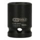 KS Tools 1/2" Sechskant-Kraft-Stecknuss, kurz, 19mm