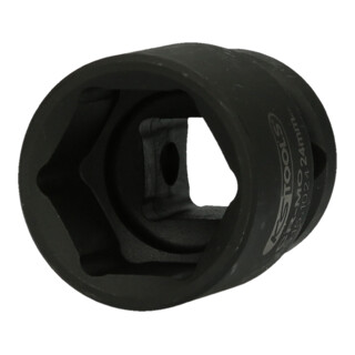 KS Tools 1/2" Sechskant-Kraft-Stecknuss, kurz, 24mm