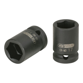 KS Tools 1/2" Sechskant-Kraft-Stecknuss, kurz, 7/8"