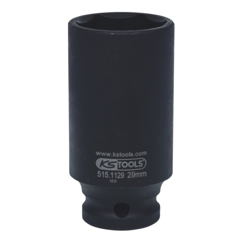 KS Tools 1/2" Sechskant-Kraft-Stecknuss, lang, 29mm