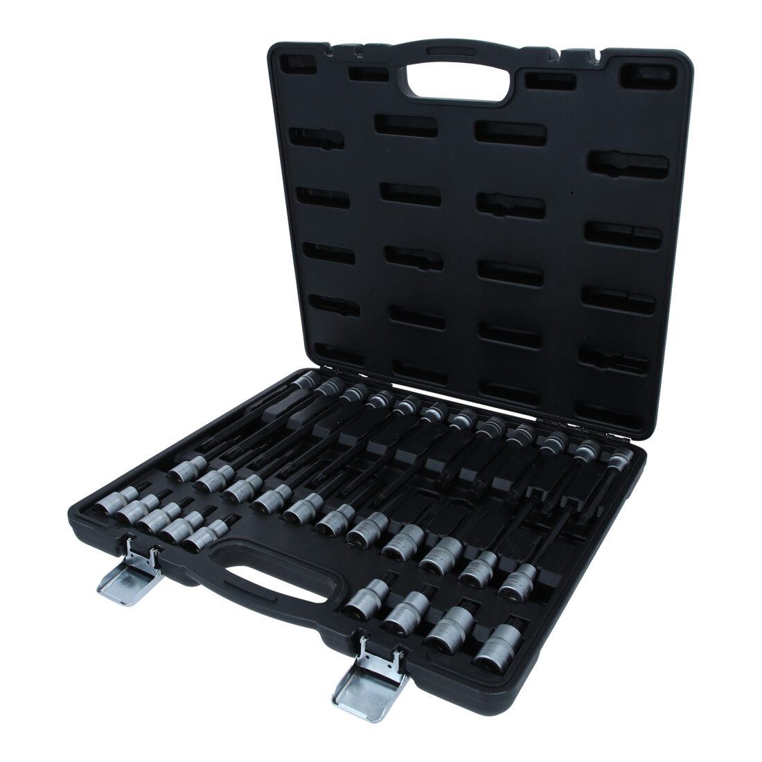 KS Tools 1/2" Set RIBE® bit-doppen, 32-dlg, kort, lang en extra lang