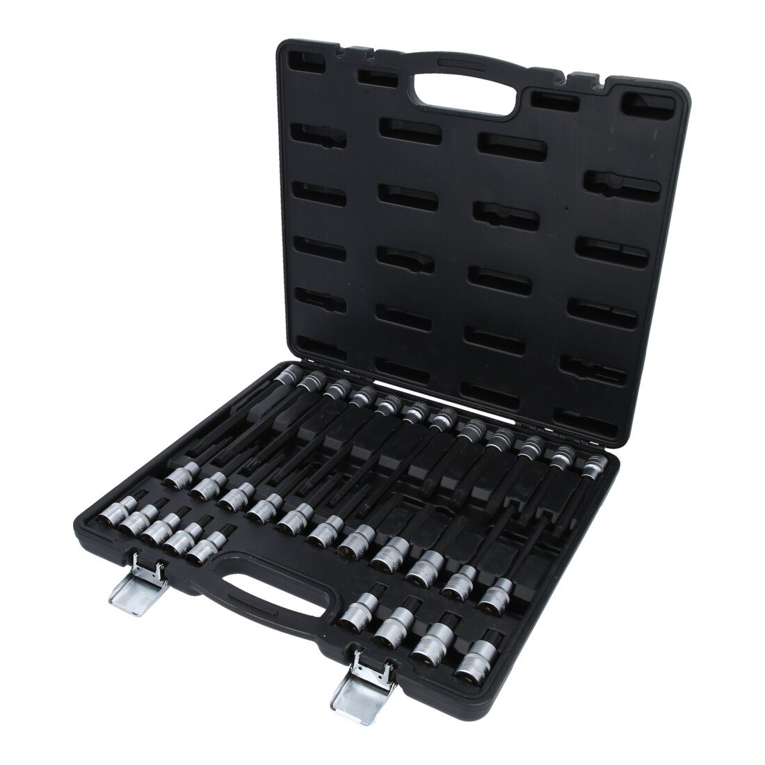 KS Tools 1/2" Set RIBE® bit-doppen, 32-dlg, kort, lang en extra lang