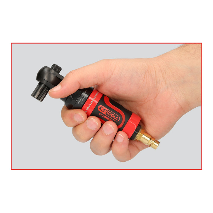 KS Tools 1/2" SlimPOWER mini luchtratel 30Nm