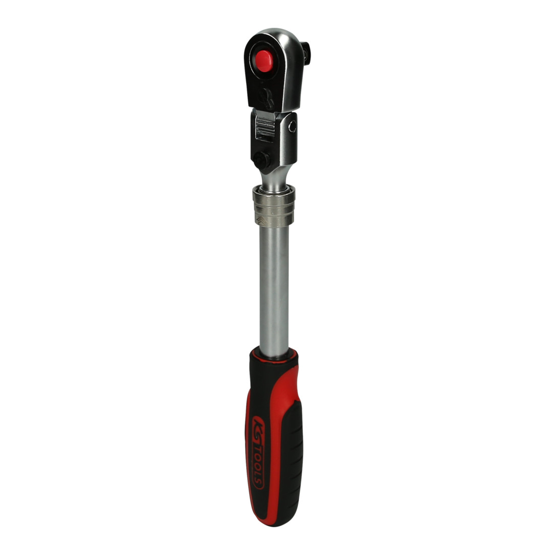KS Tools 1/2" Slimpower telescopische scharnier omkeerbare ratel, 72 tand