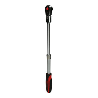 KS Tools 1/2" SlimPOWER Teleskop-Gelenk-Umschaltknarre, 72 Zahn