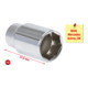 KS Tools 1/2" speciale bus voor 8-kant schroeven, 27mm
