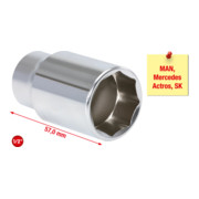 KS Tools 1/2" speciale bus voor 8-kant schroeven, 27mm-2