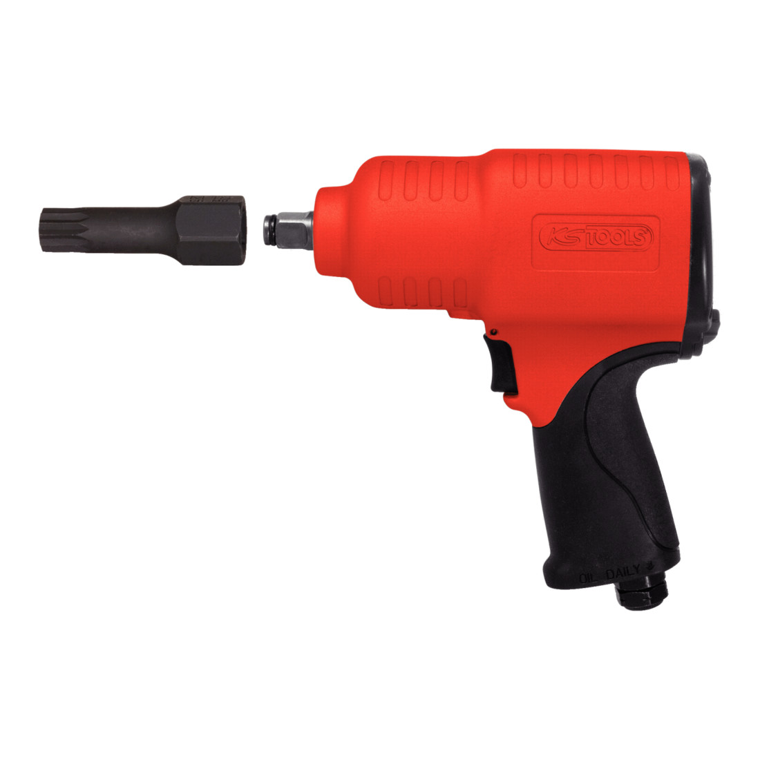 KS Tools 1/2" speciale power bit dopsleutelset meertandss, 7 dlg. M14-M18